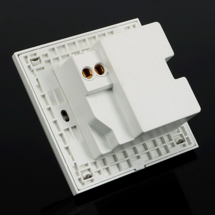 ปลั๊กไฟ USB / เต้ารับฝังผนัง แบบมี 4USB รุ่น KR-USB0402A-SW (USB Wall Socket) สีขาว มีสวิชเปิด/ปิด-4